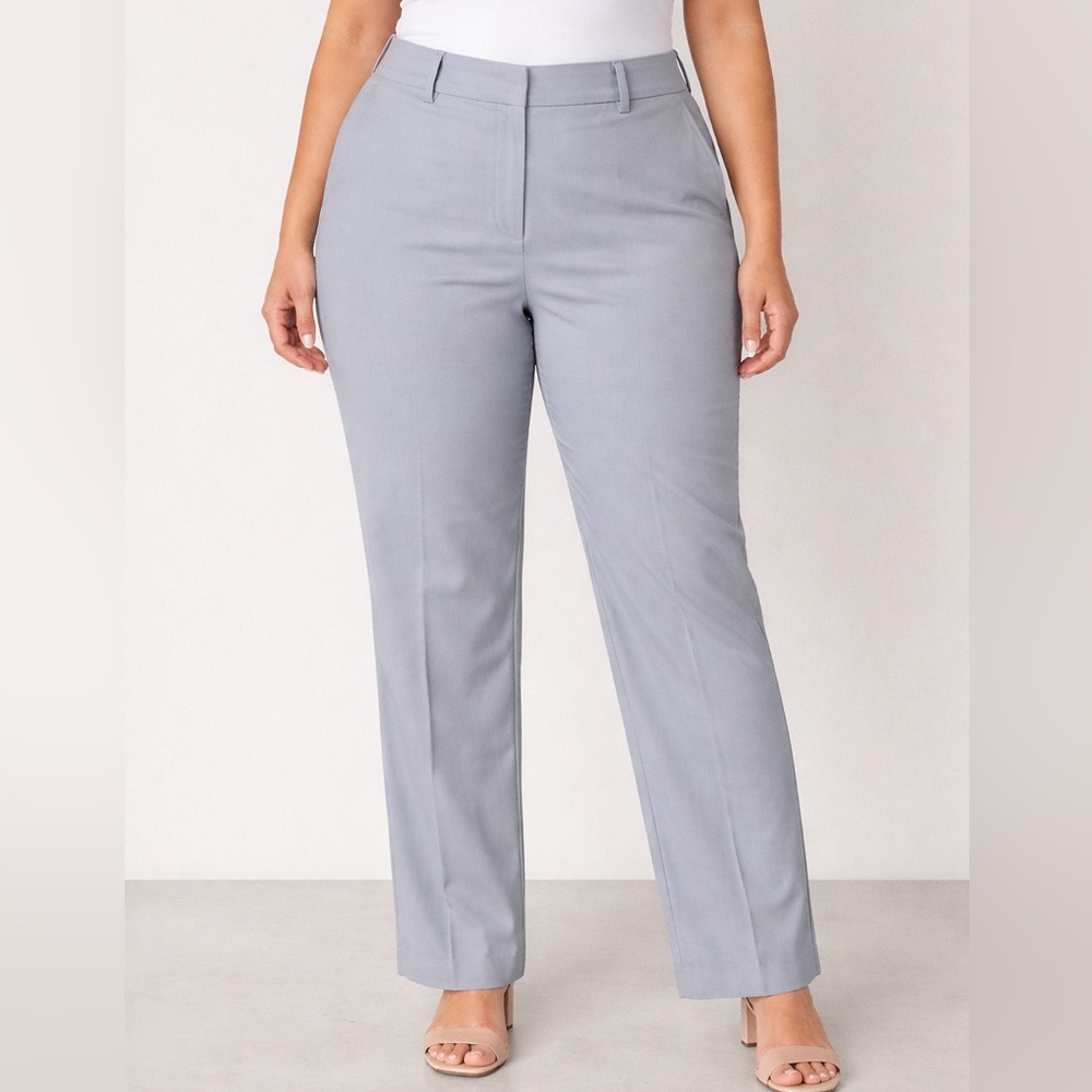 Talbots NEW Heritage High Rise Straight Dress Pants 14 Petite
